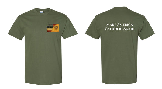 American/ Papal Flag